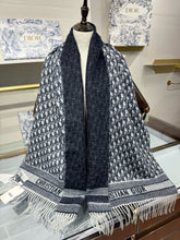 Load image into Gallery viewer, CLTH473 Dior Oblique Scarf / 71 x 17.5 inches
