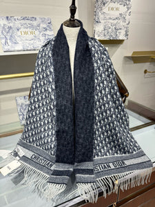 CLTH473 Dior Oblique Scarf / 71 x 17.5 inches