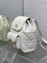 Load image into Gallery viewer, DR480 Small/Medium Dior Caro Backpack / HIGHEST QUALITY VERSION
