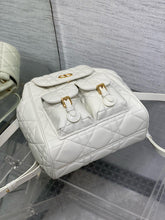 Load image into Gallery viewer, DR480 Small/Medium Dior Caro Backpack / HIGHEST QUALITY VERSION
