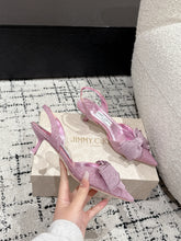 Load image into Gallery viewer, SE1585 Jimmy Choo Staz Sling Back 70 / Size5-10

