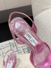 Load image into Gallery viewer, SE1585 Jimmy Choo Staz Sling Back 70 / Size5-10
