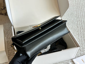 YSK412 Sunset Clutch in Box Saint Laurent / 4.7" x 8.6" x 0.8"