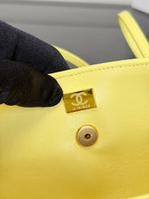 Load image into Gallery viewer, CC1386 Chanel 26P Preppy Bowling Bag / HIGHEST QUALITY VERSION / 10 x 20.5 x 10 cm
