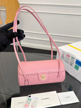 Load image into Gallery viewer, CC13867 Chanel 26P Preppy Bowling Bag / HIGHEST QUALITY VERSION / 10 x 20.5 x 10 cm
