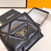 Load image into Gallery viewer, PD309 Small Leather Wallet / 4.7x3.9inch
