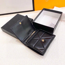 Load image into Gallery viewer, PD309 Small Leather Wallet / 4.7x3.9inch
