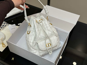 DR565 Small Dior Caro Bucket Bag /8x9.5x3.5nches