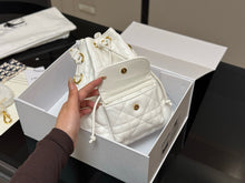 Load image into Gallery viewer, DR565 Small Dior Caro Bucket Bag /8x9.5x3.5nches
