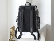 Load image into Gallery viewer, DR686 Dior Saddle Backpack / HIGHEST QUALITY VERSION  / 26.5 × 40 × 17.5 cm
