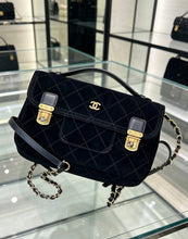 Load image into Gallery viewer, CC1531 Chanel 26B Suede Backpack / HIGHEST QUALITY VERSION  / 26 × 17 × 6.5 cm
