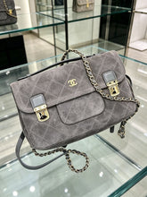 Load image into Gallery viewer, CC1532 Chanel 26B Suede Backpack / HIGHEST QUALITY VERSION  / 26 × 17 × 6.5 cm
