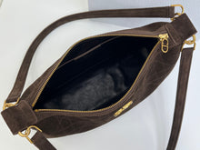 Load image into Gallery viewer, DR689 Dior CD Quilted Suede Underarm Bag Large / 30.5 × 16.5 × 8 cm
