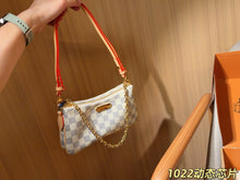 Load image into Gallery viewer, LB1447 Louis Vuitton Liv Pochette / Damier Ebène Canvas / 24 x 13 x 3 cm
