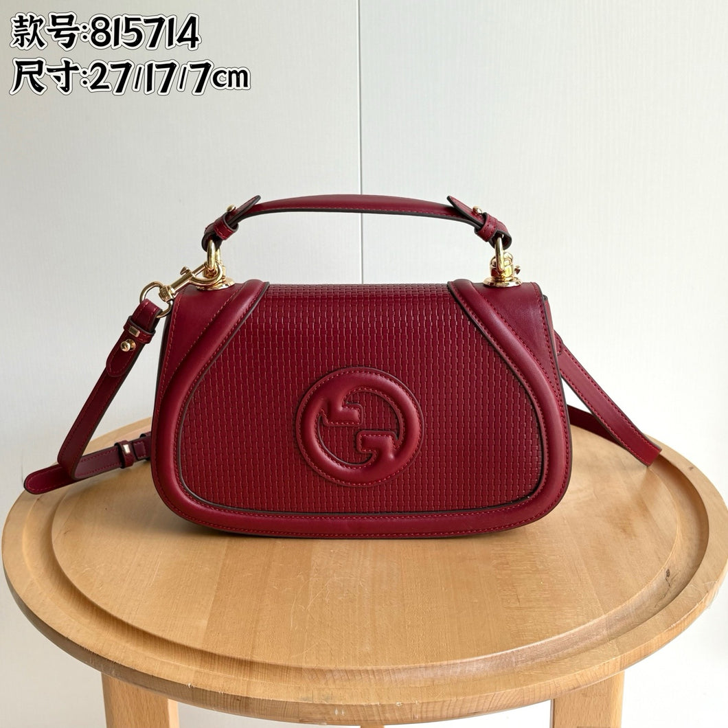 GC722 Gucci Blondie Medium Top Handle Bag / 10.4