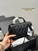 Load image into Gallery viewer, CC1114 Mini Flap Bag with Top Handle / 4.7 × 7.8 × 2.3 in
