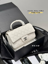 Load image into Gallery viewer, CC1114 Mini Flap Bag with Top Handle / 4.7 × 7.8 × 2.3 in
