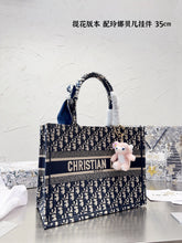 Load image into Gallery viewer, DR313 Medium/Large Dior Book Tote
