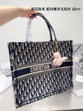 Load image into Gallery viewer, DR313 Medium/Large Dior Book Tote
