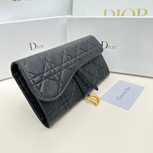 Load image into Gallery viewer, DR366 Dior Dahlia Wallet / 7.4x4.1x1.3inch
