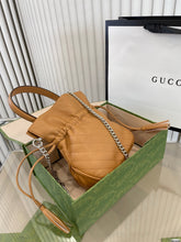 Load image into Gallery viewer, GC597 Gucci Blondie Mini Bucket Bag / 5.9&quot;W x 7.5&quot;H x 3.1&quot;D
