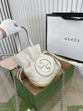 Load image into Gallery viewer, GC597 Gucci Blondie Mini Bucket Bag / 5.9&quot;W x 7.5&quot;H x 3.1&quot;D
