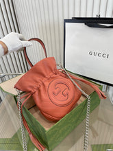 Load image into Gallery viewer, GC597 Gucci Blondie Mini Bucket Bag / 5.9&quot;W x 7.5&quot;H x 3.1&quot;D
