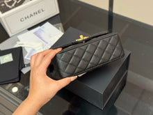 Load image into Gallery viewer, CC1192 Mini Flap Bag with Top Handle / 4.7 x 7.7 x 2.6in
