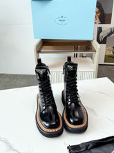 Load image into Gallery viewer, SE1725 Prada Leather Laced Booties / Size5-11
