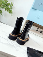 Load image into Gallery viewer, SE1725 Prada Leather Laced Booties / Size5-11
