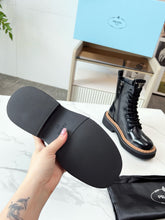 Load image into Gallery viewer, SE1725 Prada Leather Laced Booties / Size5-11
