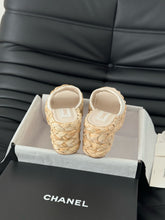 Load image into Gallery viewer, SE1591 Chanel Wedge Sandals / Size5-11

