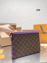 Load image into Gallery viewer, LB897 Pochette Voyage MM / 10.6 x 8.3 x 2.4 inches
