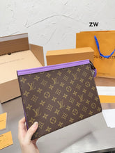 Load image into Gallery viewer, LB897 Pochette Voyage MM / 10.6 x 8.3 x 2.4 inches
