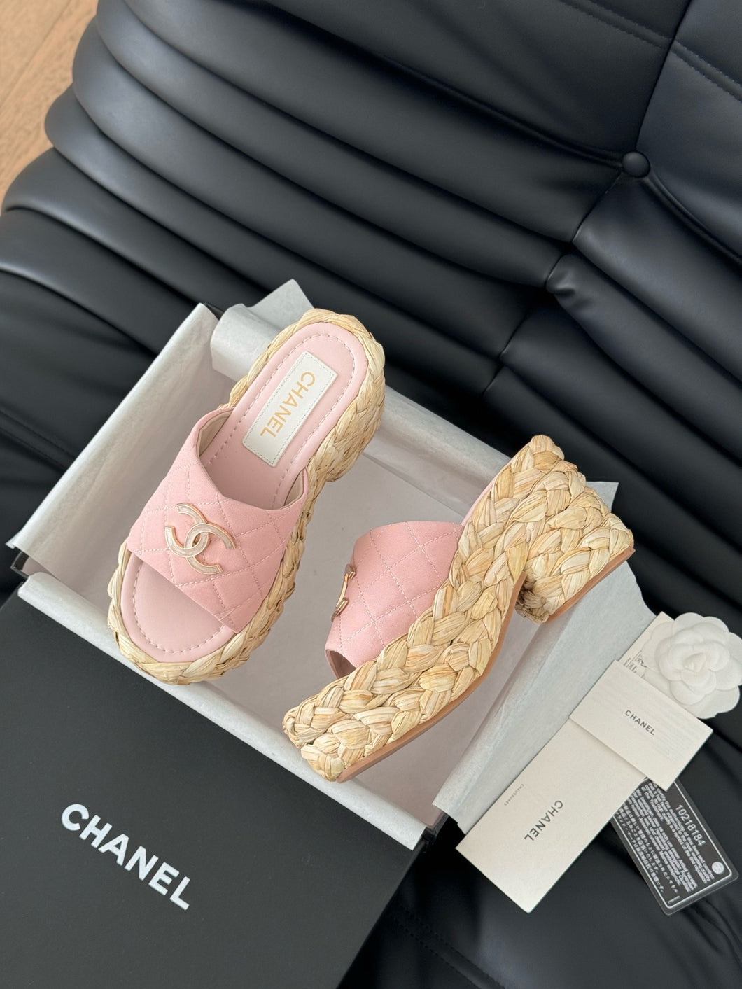 SE1592 Chanel Wedge Sandals / Size5-11