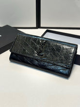 Load image into Gallery viewer, YSK323 Large Flap Wallet / 7.5 x 4.3 x 1 INCHES

