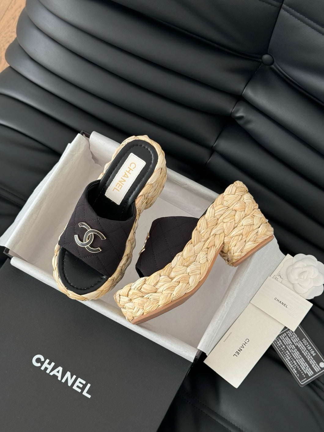SE1593 Chanel Wedge Sandals / Size5-11