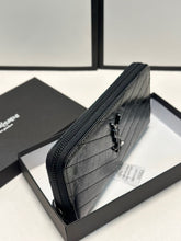 Load image into Gallery viewer, YSK325 Large Zip Wallet / 7.5 x 4.3 x 1 INCHES
