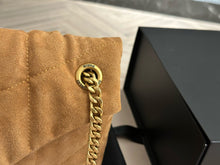 Load image into Gallery viewer, YSK380 Puffer Small in Suede / 11.4 x 6.6 x 4.3 inches
