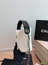 Load image into Gallery viewer, CC1406 Chanel 25A Vanity Case / Bouclé &amp; Leather / 16cm
