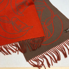 Load image into Gallery viewer, CLTH353 H Casaque Entrelacs Equestres Scarf / 40x195cm
