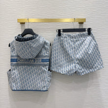 Load image into Gallery viewer, CLTH459 Dioriviera Hooded Vest &amp; Skort
