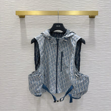 Load image into Gallery viewer, CLTH459 Dioriviera Hooded Vest &amp; Skort
