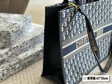 Load image into Gallery viewer, DR369 Medium/Large Dior Book Tote
