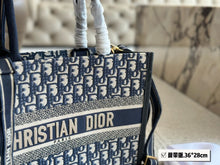 Load image into Gallery viewer, DR369 Medium/Large Dior Book Tote
