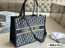 Load image into Gallery viewer, DR369 Medium/Large Dior Book Tote

