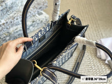 Load image into Gallery viewer, DR369 Medium/Large Dior Book Tote
