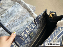 Load image into Gallery viewer, DR369 Medium/Large Dior Book Tote
