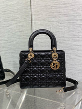 Load image into Gallery viewer, DR432 Medium Lady Dior Bag / HIGHEST QUALITY VERSION /  9.5x8.5x4.5inches
