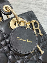 Load image into Gallery viewer, DR432 Medium Lady Dior Bag / HIGHEST QUALITY VERSION /  9.5x8.5x4.5inches
